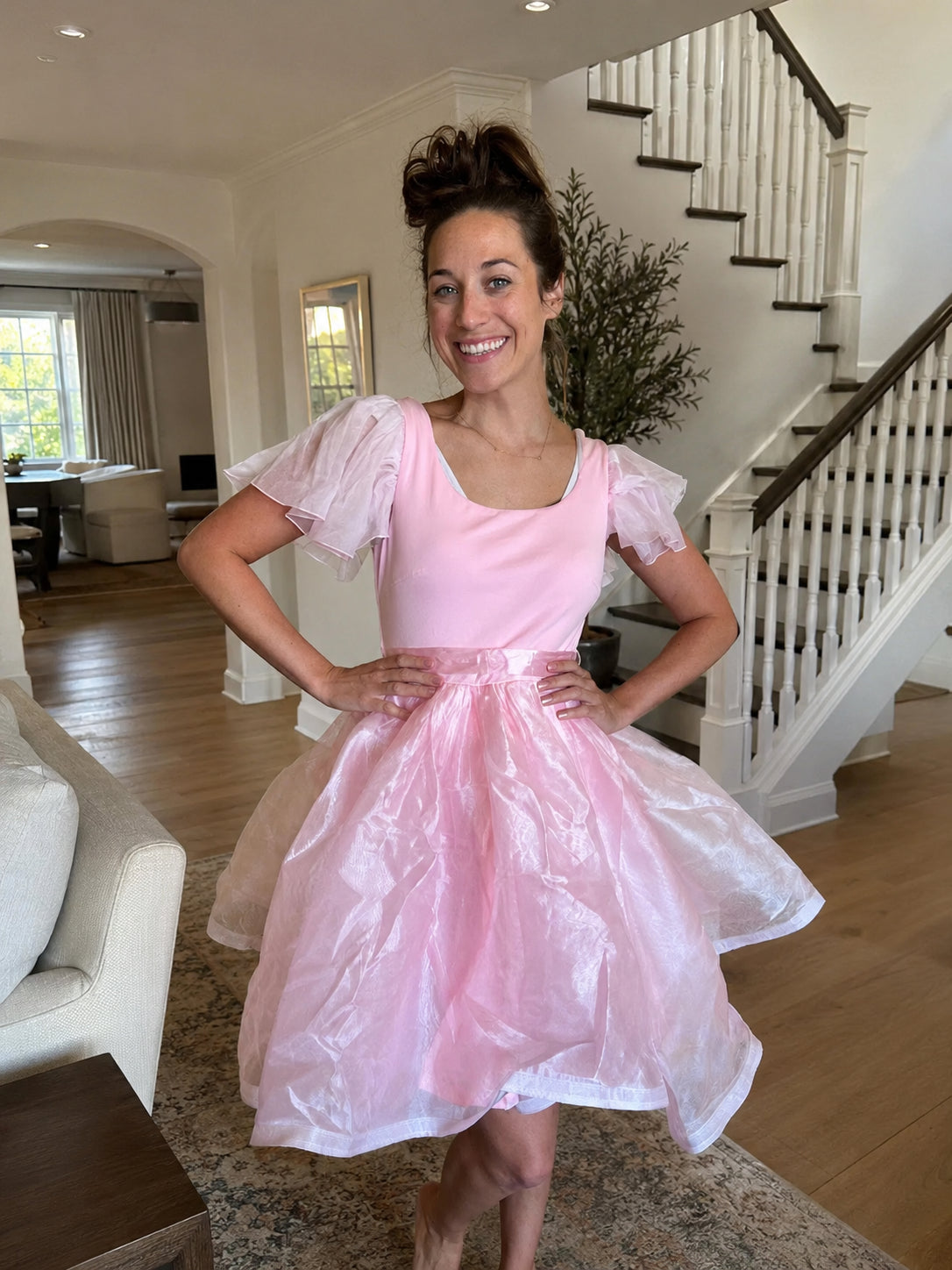 Adult First Light Twirl Dress — first prototype